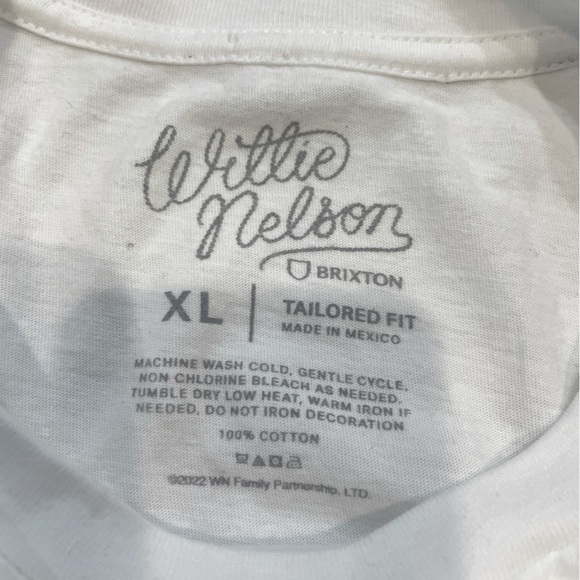 Like New Shotgun Willie Brixton Tee Size XL - Picture 5 of 5